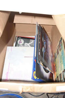 Lot 582 - Box of various LP records etc