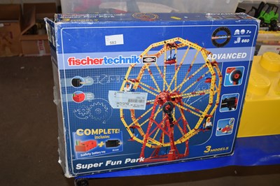 Lot 583 - Boxed Fishertechnik "Super Fun Park"...