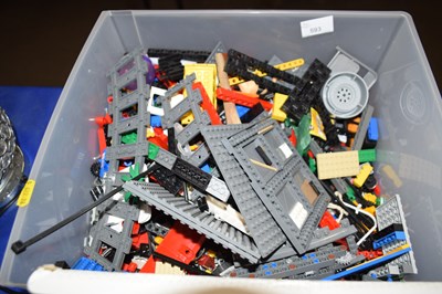 Lot 593 - Box of assorted Lego
