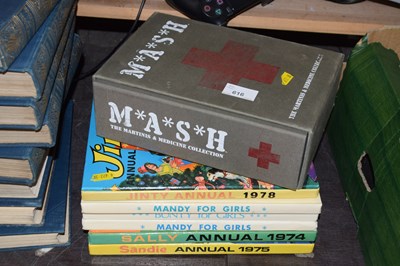 Lot 616 - Cased M*a*s*h collection together with various...