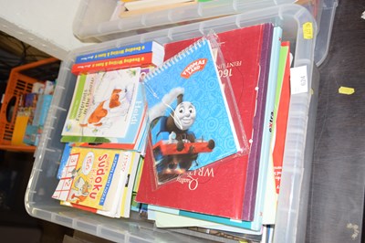 Lot 624 - Box containing various books, games etc