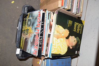 Lot 630 - Plastic crate containing a large quantity of...
