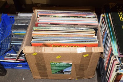Lot 631 - Box of assorted LP records