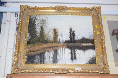 Lot 223 - J Wiggins, Coltishall river scene