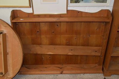 Lot 247 - Pine shelf unit