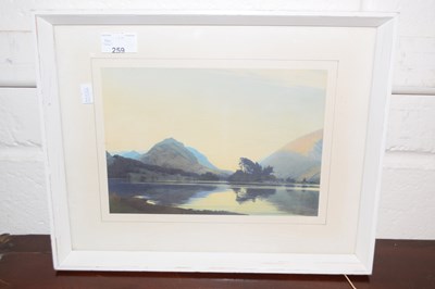 Lot 259 - Heaton Cooper, coloured print of a lakeland scene