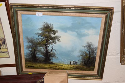 Lot 271 - 20th Century School study of heavy horses...
