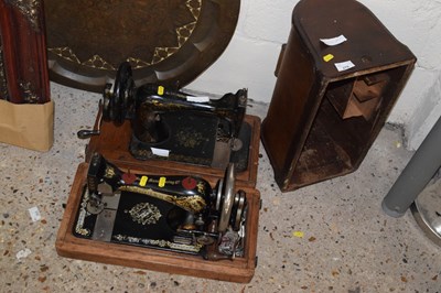 Lot 279 - Two vintage Singer sewing machines