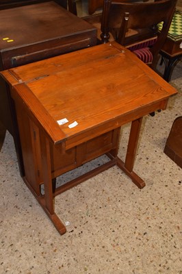 Lot 293 - Vintage school desk