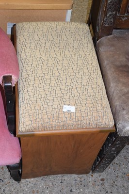 Lot 310 - An upholstered stool
