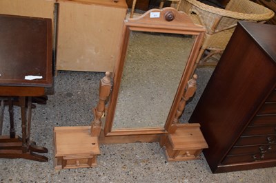 Lot 327 - Triple dressing table mirror