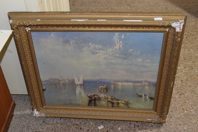 Lot 370 - Campo Santo, Venice coloured print after...