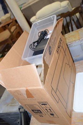 Lot 696 - Boxed Singer sewing machine