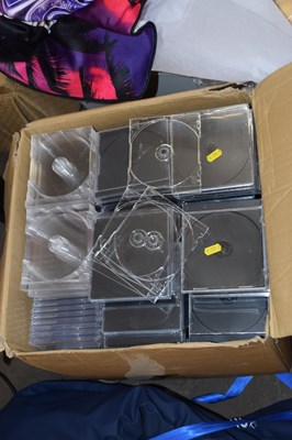 Lot 705 - Box of empty CD cases