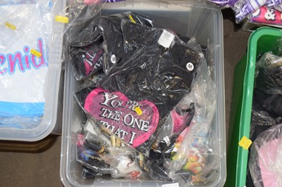 Lot 708 - Box of various packed T-shirts etc