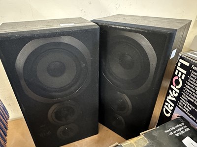 Lot 676 - A pair of JVC speakers