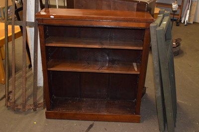 Lot 794 - Mahogany bookshelves