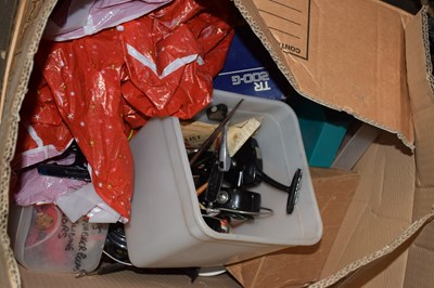 Lot 798 - Box of assorted fishing equipment