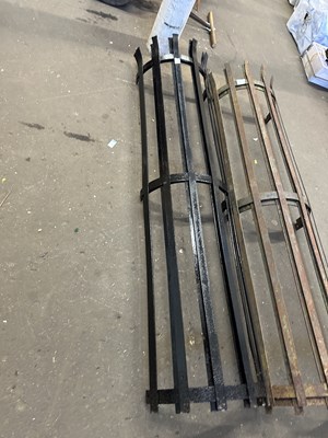 Lot 733A - Wrought iron tree guards