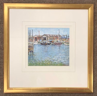 Lot 10 - British contemporary, inscribed on backboard...