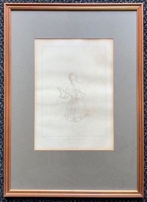 Lot 13 - William Long after Raffaello Sanzio, "A youth...