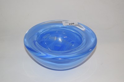 Lot 226 - Kosta Boda Studio Glass Bowl by Anna Ehrner