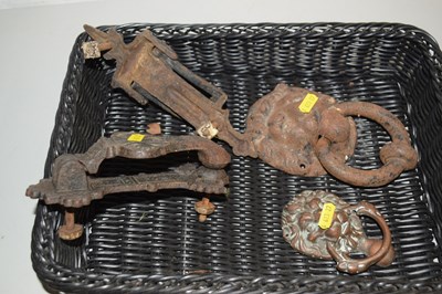 Lot 10 - Four vintage door knockers