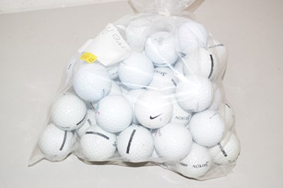 Lot 49 - A bag of 50 golf balls