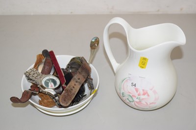 Lot 54 - Mixed Lot: Small Royal Doulton jug and bowl...
