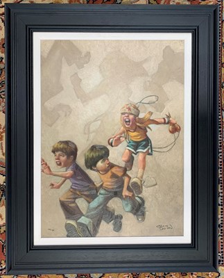 Lot 32 - Craig Davison (contemporary), "Grrrl Power!",...