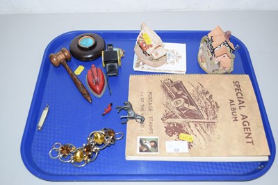 Lot 68 - A junior stamp album together with various...