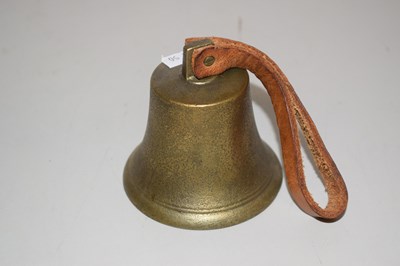 Lot 71 - A brass hand bell