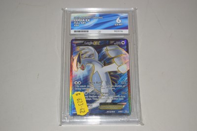 Lot 130 - A cased Pokemon Ancient Origins cards LugiaEX