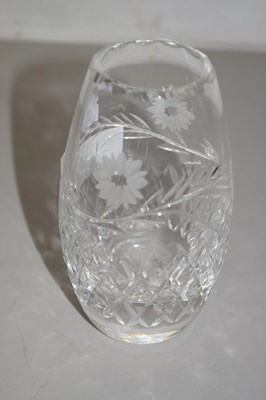 Lot 132 - A small Edinburgh Crystal vase