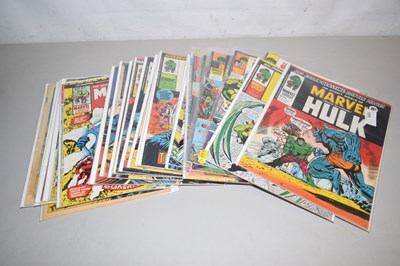 Lot 189 - A quantity of Marvel Incredible Hulk comics