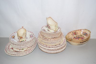 Lot 196 - Quantity of Masons fruit basket table wares