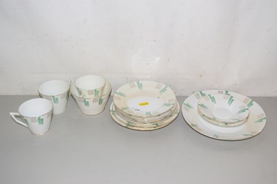 Lot 205 - Quantity of gilt rimmed tea wares