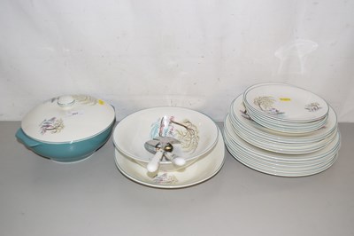 Lot 207 - Quantity of Royal Tunstall retro dinner wares