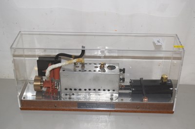 Lot 208 - A scale model of a steam plant made by Sydney...