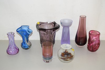 Lot 226 - A group of various Art Glass vases