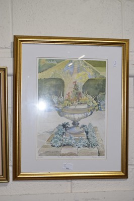 Lot 262 - Coloured print The Urn, Wallington Hall