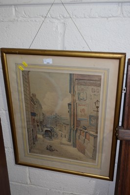 Lot 264 - 20th Century school study of a city scene,...