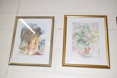 Lot 266 - Susan Edwards, coloured prints Quarry Garden...