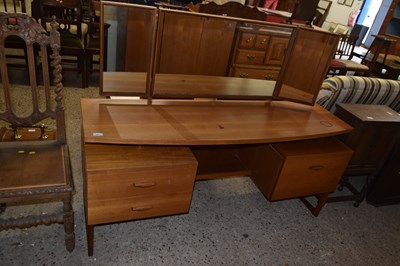 Lot 307 - Mid Century teak dressing chest
