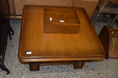 Lot 319 - Modern oak finish coffee table
