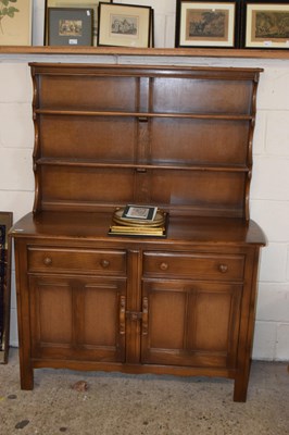 Lot 369 - An Ercol dresser