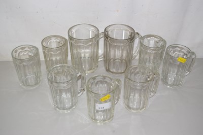 Lot 514 - A quantity of various beer glasses