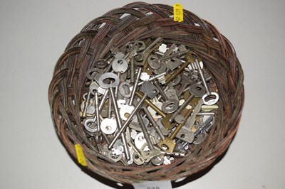 Lot 525 - Basket of keys