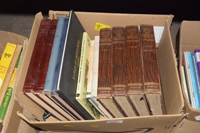 Lot 571 - One box of books motoring and railway related