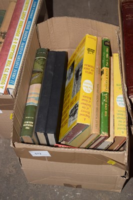 Lot 572 - One box of books, railway related